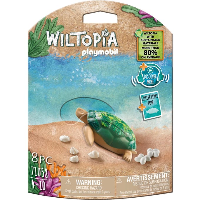 PLAYMOBIL Wiltopia Reuzenschildpad - 71058