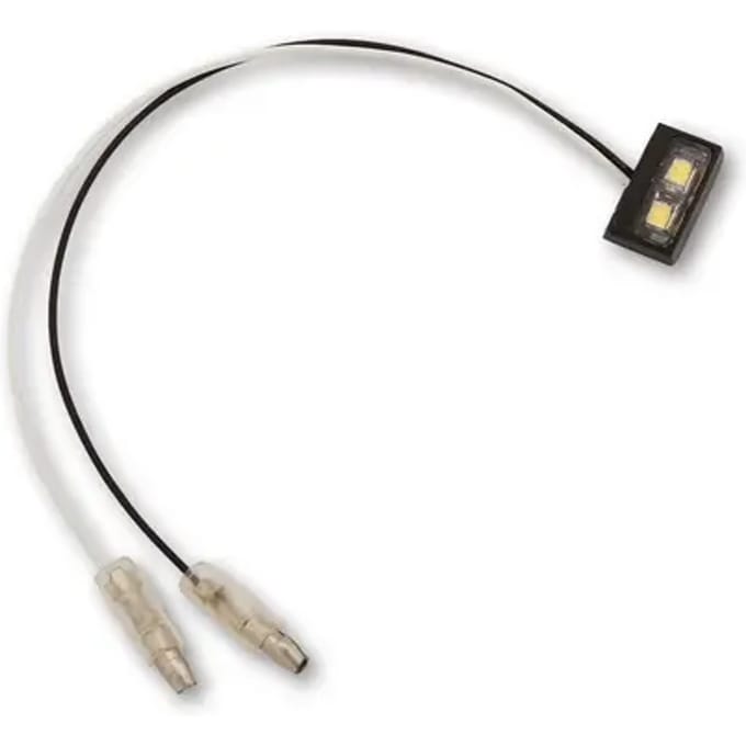 HIGHSIDER pro LED Kentekenplaatverlichting Zwart/Transparent SMD, Self-Adhesive (1 stuk)