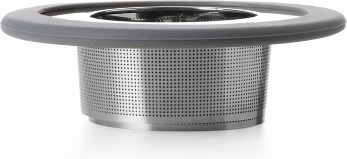 Viva Scandinavia Infusion Theefilter Invouwbaar - RVS/Siliconen - Grijs