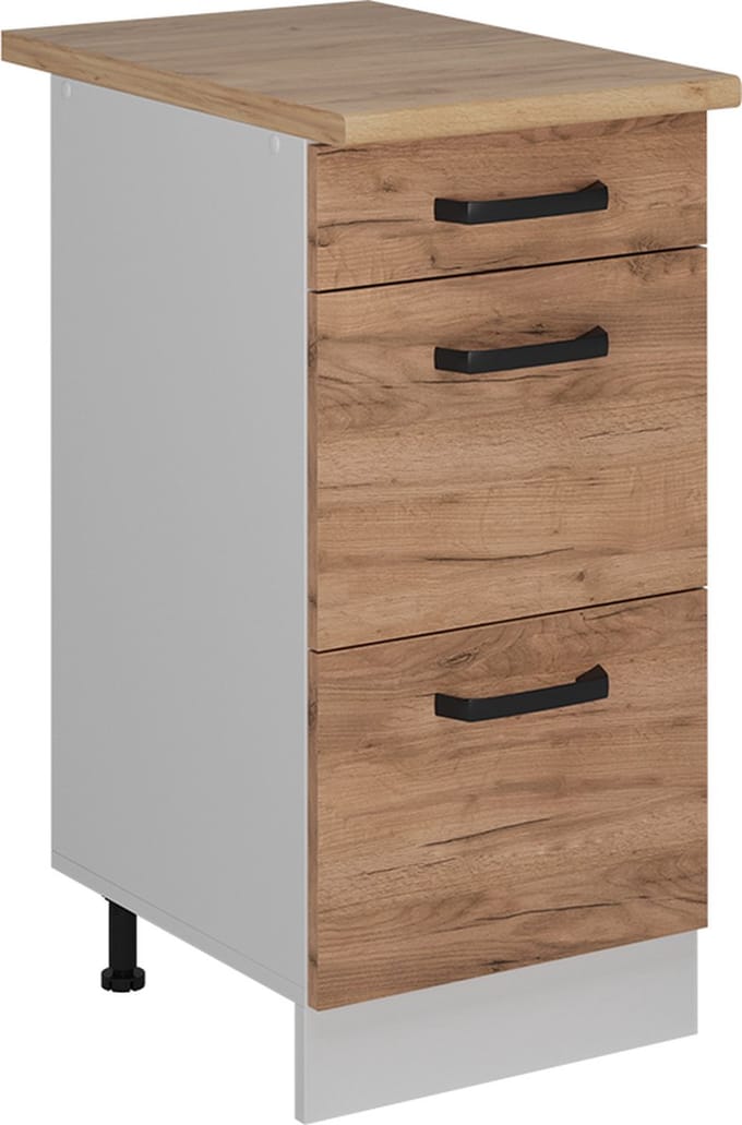 Vicco R-Line Keukenonderkast – 40 cm WB Eik Krachtige eik goud