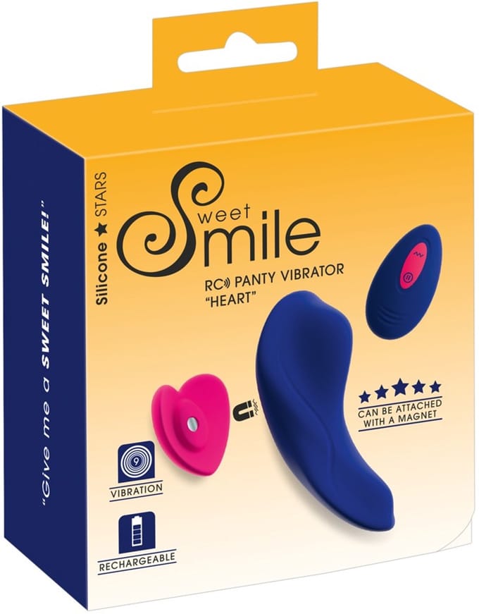 Smile RC Slip Vibrator Heart