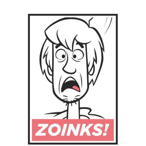 Scooby Doo Zoinks! Sweatshirt - White - S