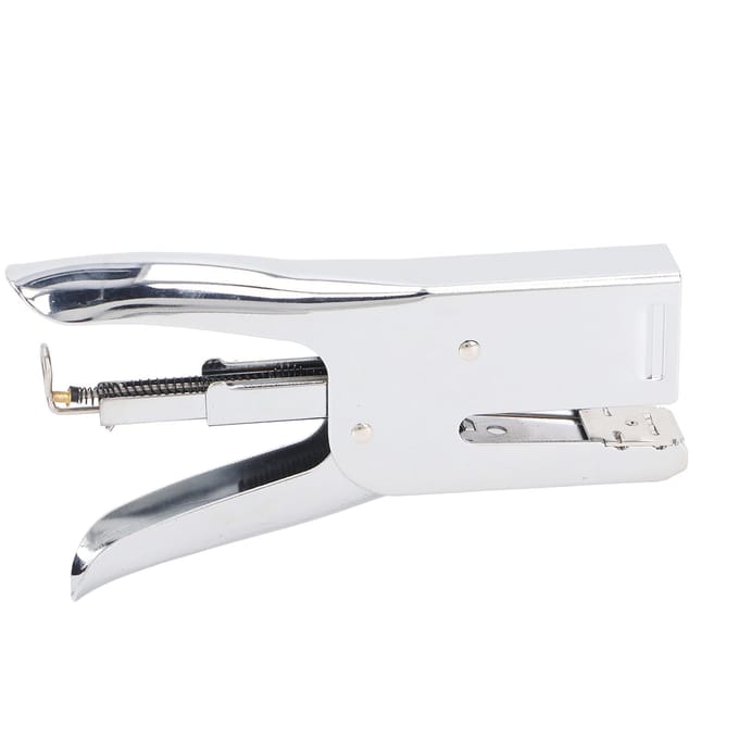 Nietmachine 50 Vel Grote Capaciteit Metalen Bureau Handheld Papier Nietmachine Tool voor Kantoor School white