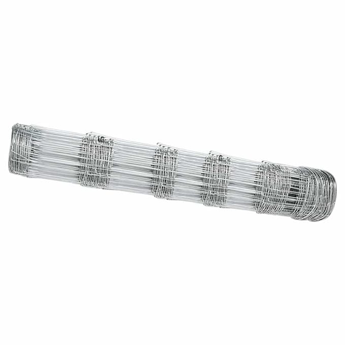 vidaXL - Weidehekwerk - Zilver