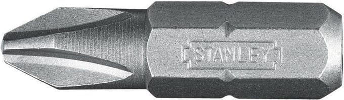 Stanley 1/4" Bits Phillips Nr2