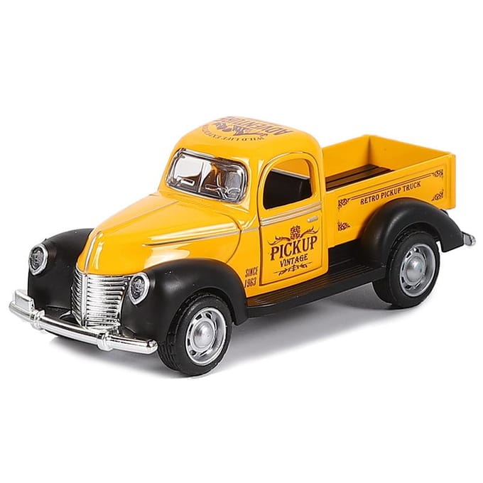 1:32 Legering Pick-up Truck Model Kinder Speelgoedauto Decoratie Pull Back Auto Model Jongens Speelgoed Die-cast Educatief Speelgoed