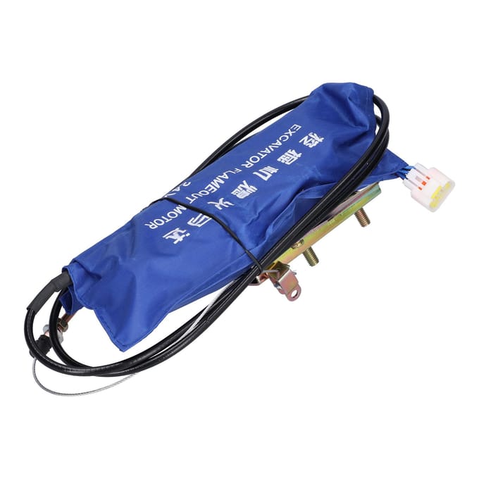 Stop Solenoïde Motor Elektrische Vlamuit Schakelaar voor SY Graafmachine Motoronderdelen 1.8meter 24V
