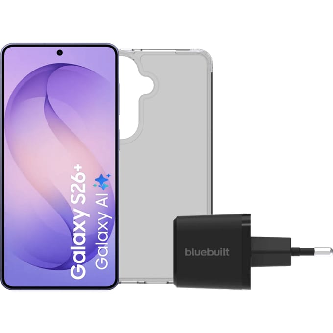 Samsung Galaxy S26 Plus 512GB Donkerblauw 5G + Basis Accessoirepakket