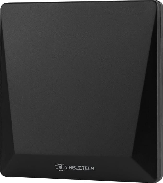 Cabletech ANT0690 Serie - Digitale DVB-T2 Kamerantenne - VHF/UHF - DAB Radio Compatibel - Minimalistische Design