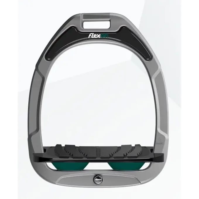 Verstelbare Grip Aluminium/Zwart/Groen Flex-On Green Composite