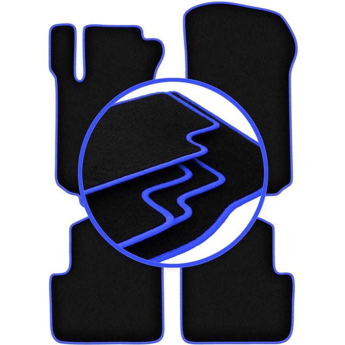 CARLUX-BLUE automatten voor: Mercedes R V251 / R251 minivan (2005-2013)