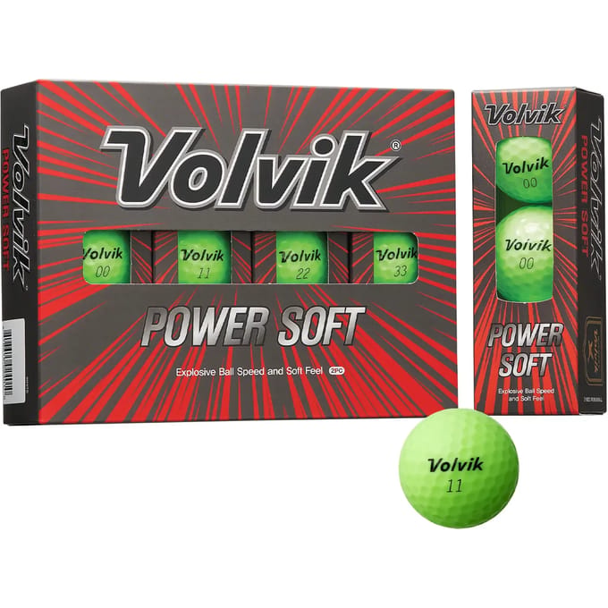 Golfballen Volvik Powersoft (x3)
