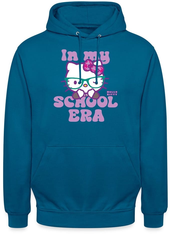 Hello Kitty Met Bril In My School Era Hoodie Unisex
