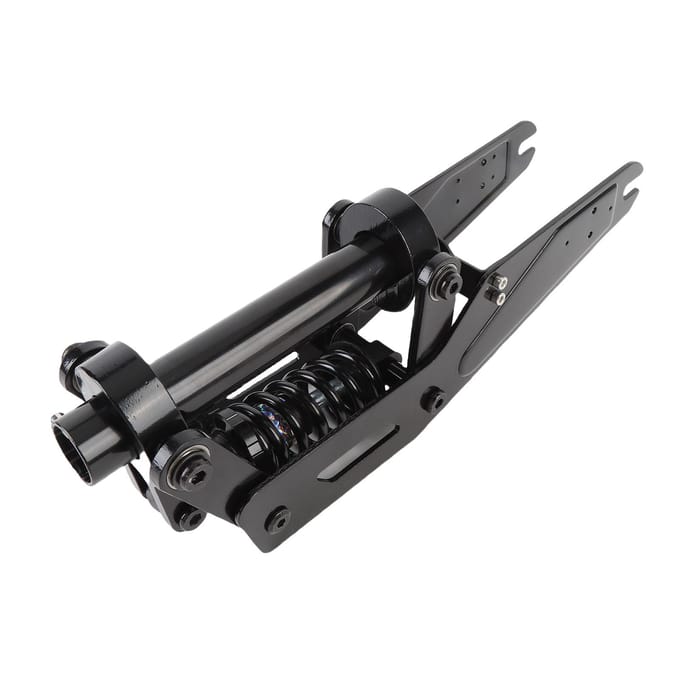 Voorvork Vervanging voor M365 Elektrische Scooter Aluminiumlegering Schokabsorptie Assemblage Kit black