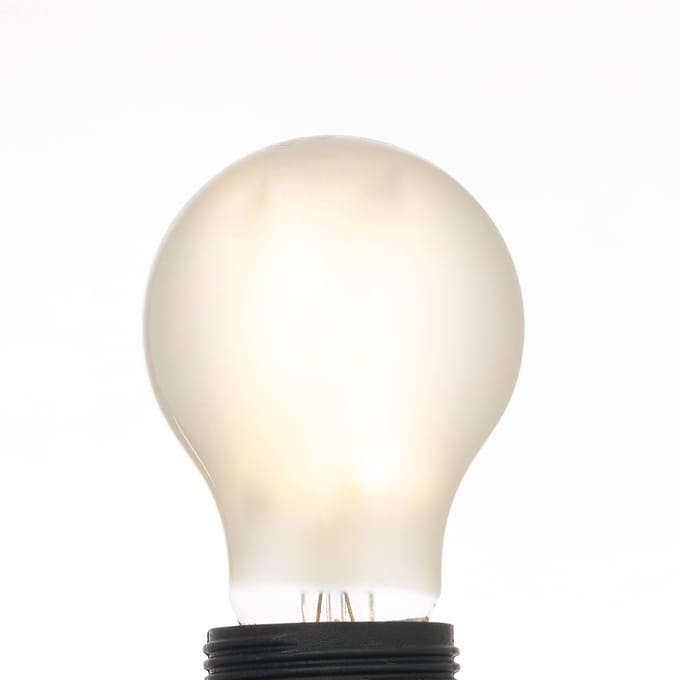 Arcchio LED filament lamp, E27 2,2W, mat, 3000K, 470 lm