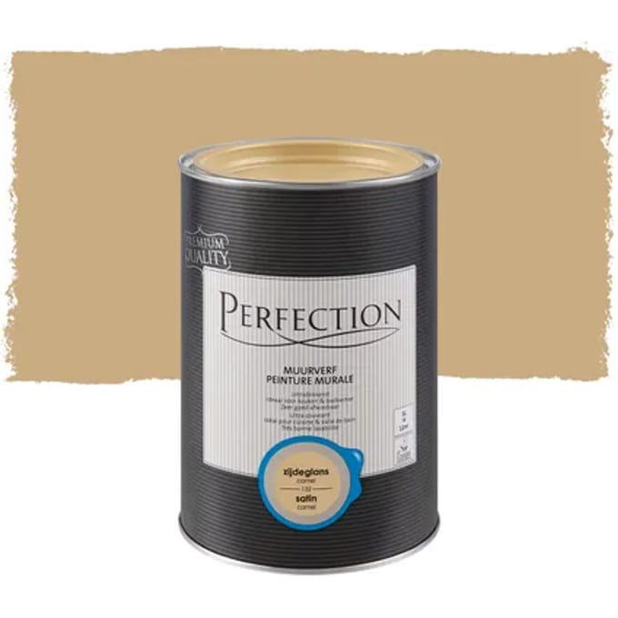 Perfection Muurverf - Zijdeglans - Camel - 1l