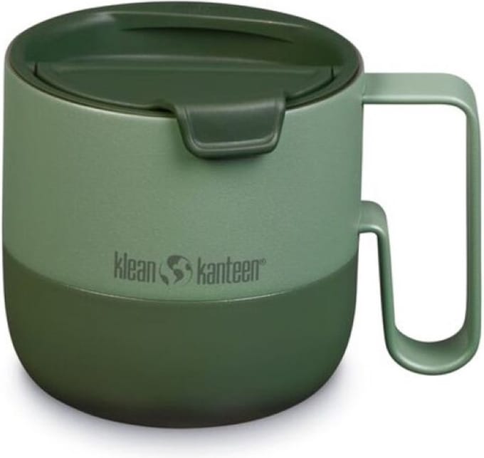 Klean Kanteen Rise Geïsoleerde Mok met Flip Deksel (Maat - 399 ml, Kleur - Sea Spray)
