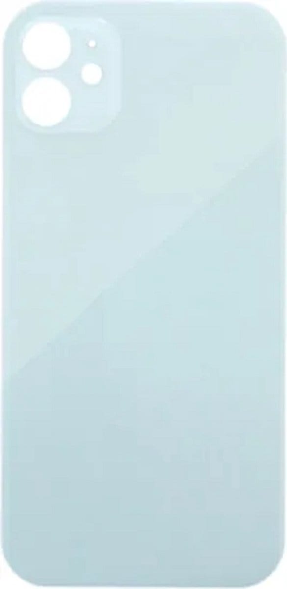 Voor iPhone 12 Achterkant Glas Behuizing Wit