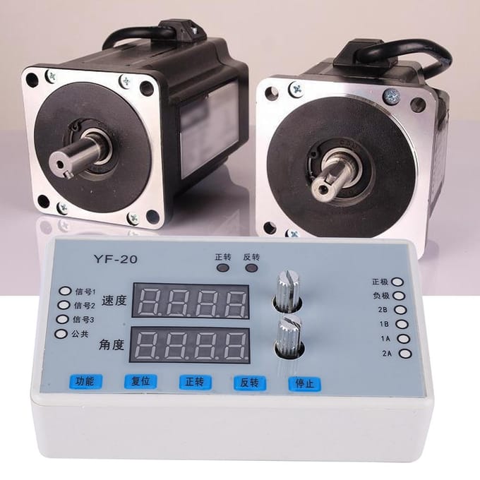730V DC Digitaal Display Stappenmotor Snelheidsregelaar Gouverneur Driver Besturingsmodule