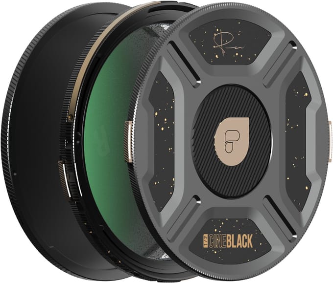 PolarPro - CineBlack [1/2 Density] Filter - Helix MagLock - Camerafilter