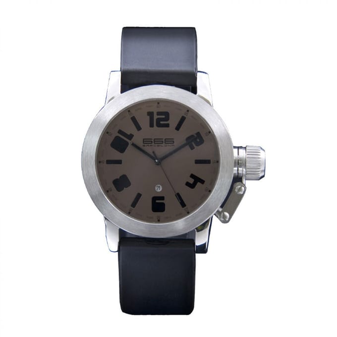 Horloge 666BARCELONA 666-211. Kwarts, Kleur PAARS. Mężczyzna. gray