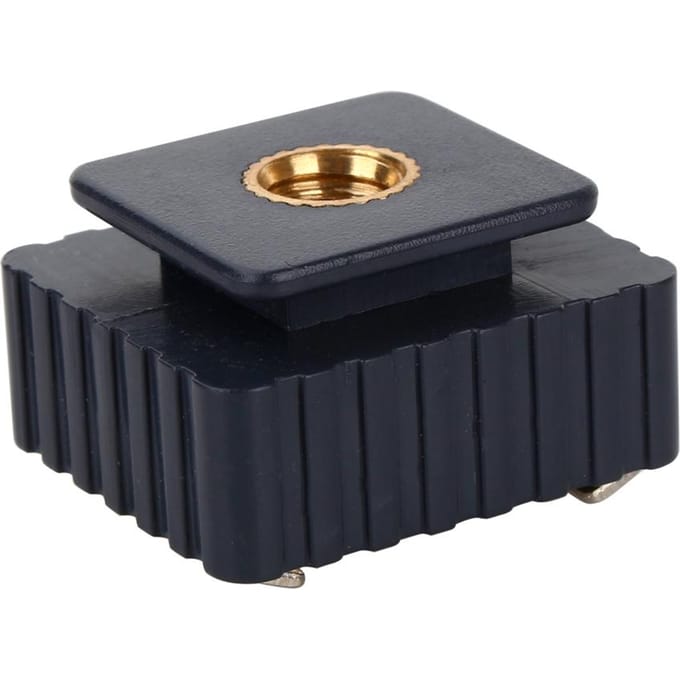 1 4   Schroefdraad Hotshoe Adapter Mount Converter Rig voor Camera Flitserhouder Lichtstatief gray