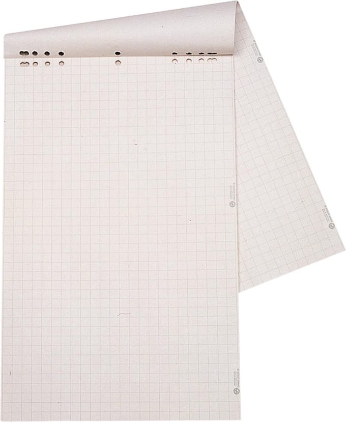 Dahle papierblok voor flipcharts, PAK VAN 5