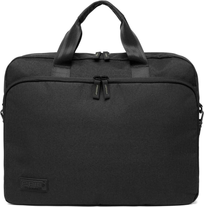 EPIC Laptoptas Business tas met laptopvak Essentials - Proton EVO Briefcase Black Zwart