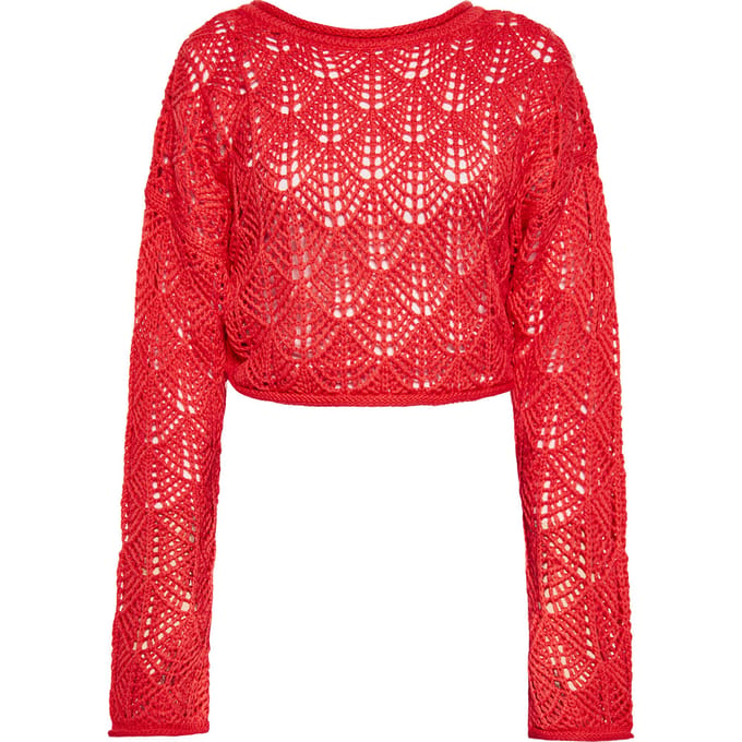 Mymo Jumper Dames rood