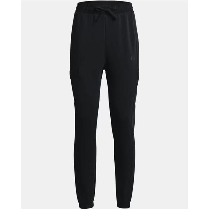 Under Armour Project Rock Dames Zwart Fleece Trainingsbroek