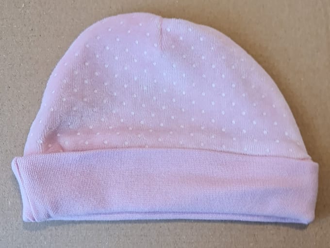 Blue Seven Muts Roze en Slabbedje Maat 68