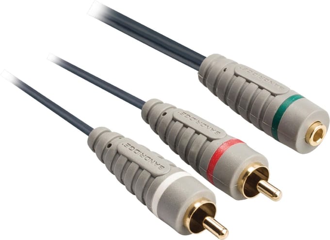 Bandridge - RCA - Aux kabel - 1 meter