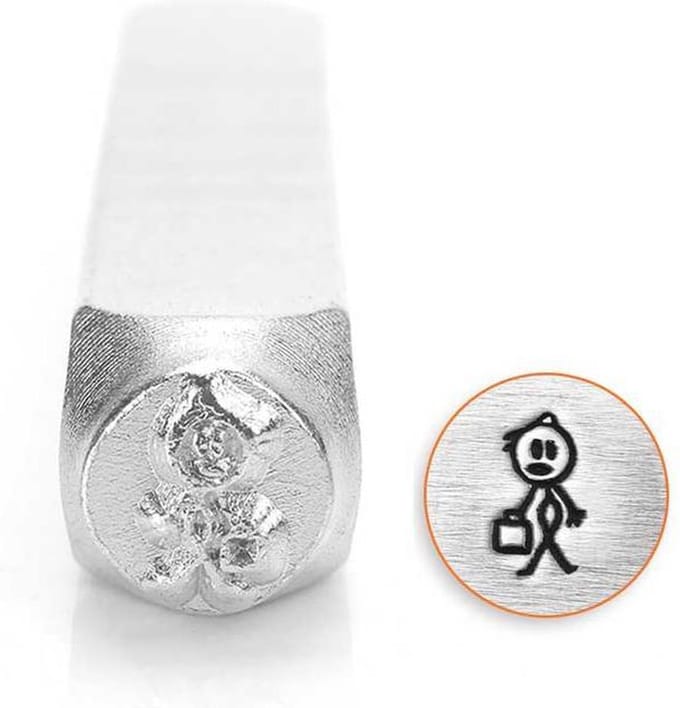 Slagstempel Stokfiguur vader | Hoogte 7mm