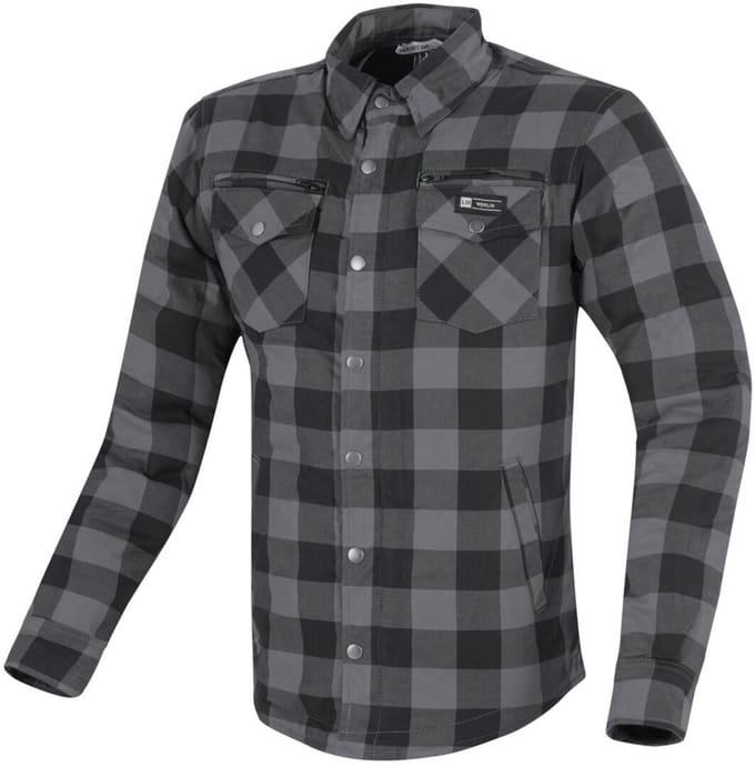 Merlin Madison Dames Grijs Motorshirt - Jas