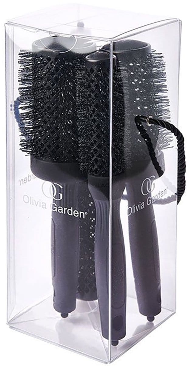 Olivia Garden - Black Label Thermal 4-pc Kit