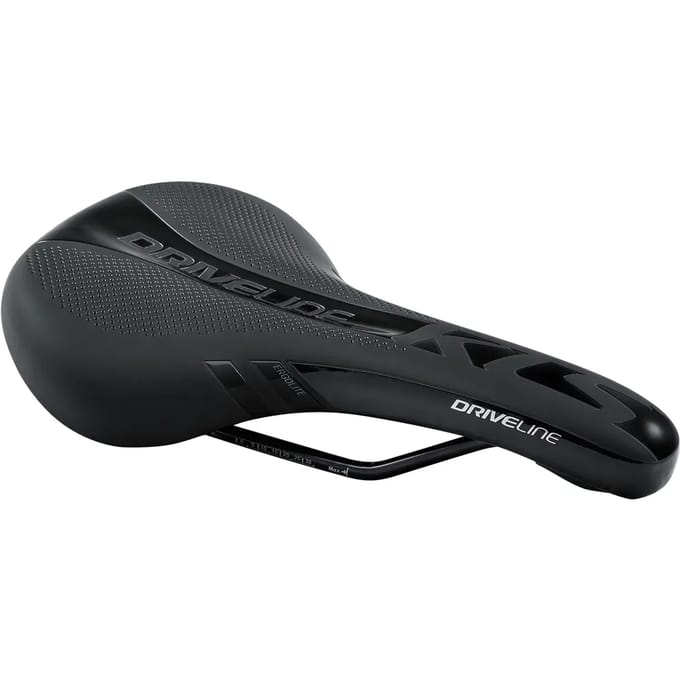 Kellys Driveline MTB Zadel - Comfortabel in Duurzaam Zwart