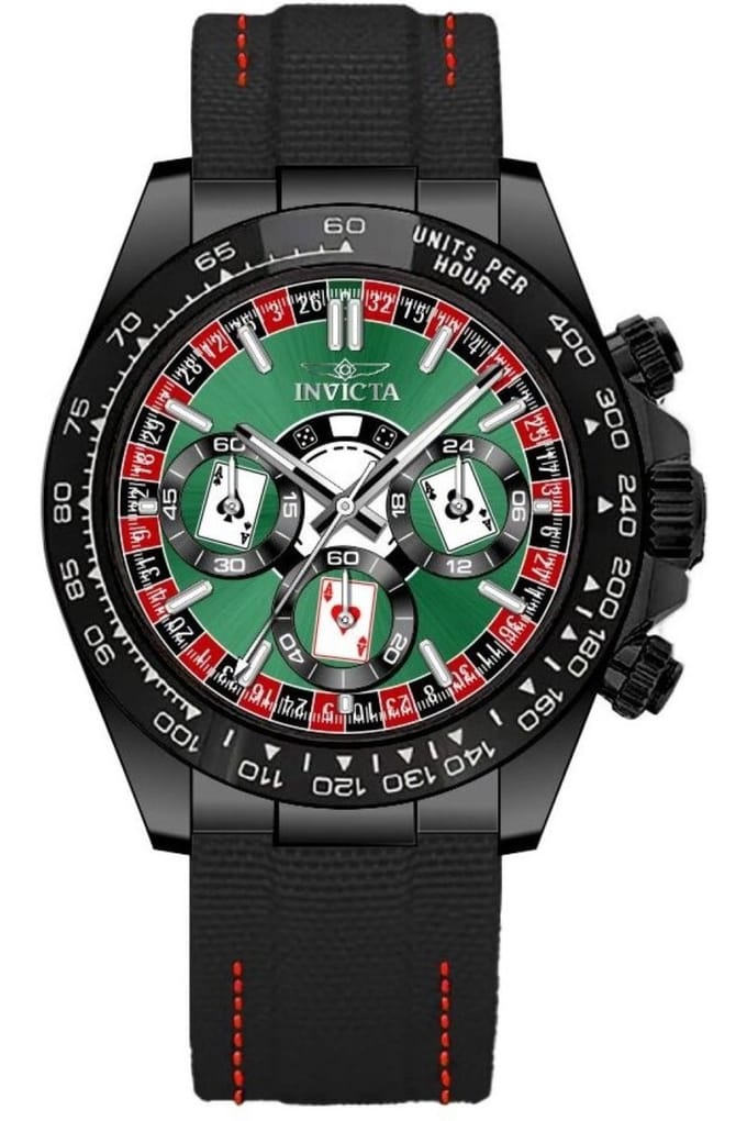 Invicta Speedway 50517 Heren Quartz Horloge - 40 mm