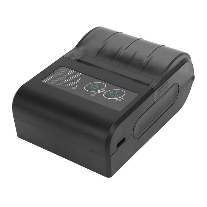 58mm Thermische Bonprinter 203dpi Snelle Stabiele Overdracht USB Bluetooth Draagbare Rekening Ticket black