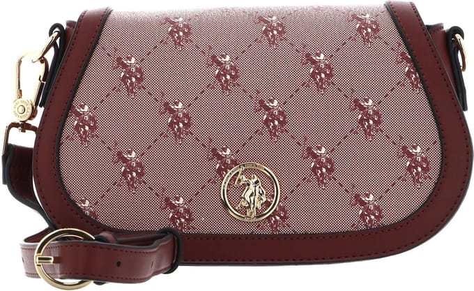 U.S. POLO ASSN. Schoudertas Hampton Flap Crossbody Brick Terracotta