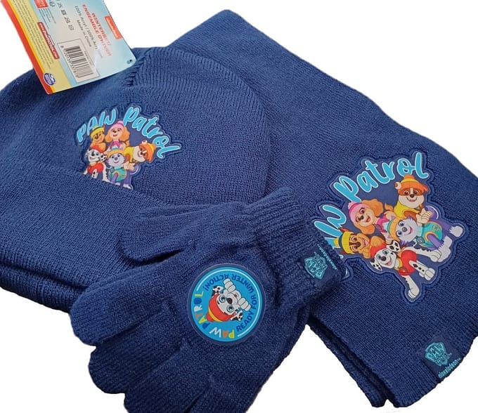 paw patrol 3 delige winterset one size