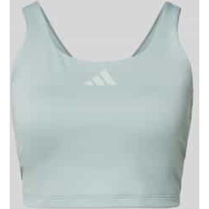Slim fit sport bh met logoprint