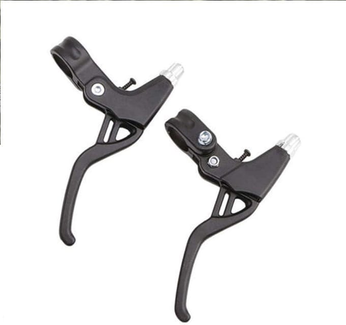 Fietshendel Remhendel - Handrem - Fietsen - Aluminiumlegering - 16 cm - Zwart