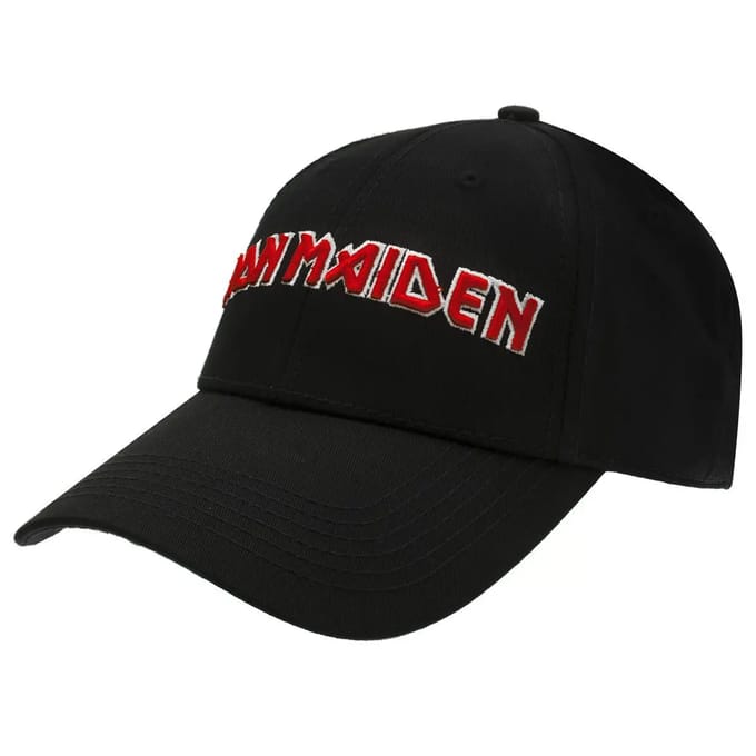 Iron Maiden - Logo Baseball pet - Zwart