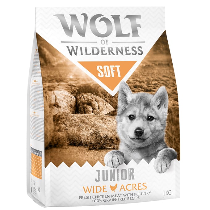 5kg Junior 'Soft Wide Acres' Kip Wolf of Wilderness Hondenvoer
