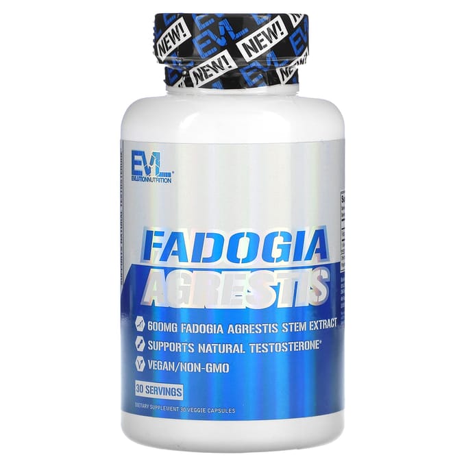 EVLution Nutrition, Padosia Agrestis, 600 mg, 30 Capsules Végétales
