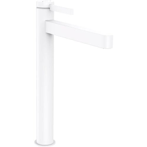 hansgrohe Finoris - Wastafelmengkraan - Ééngreeps bediening - Met afvoerplug - 260mm - Mat Wit
