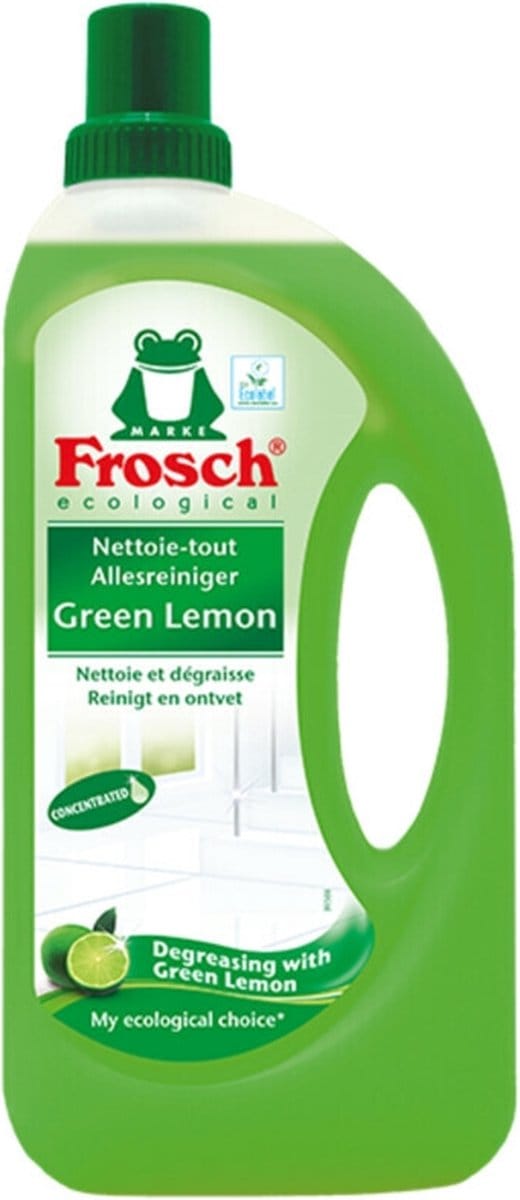 Frosch - Allesreiniger Green Lemon - 5 x 1 liter - Voordeelverpakking