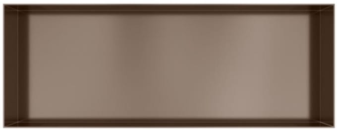 Hotbath &More Inbouwnis - 30 x 80 x 126 cm - Frameless - Tuscan Bronze