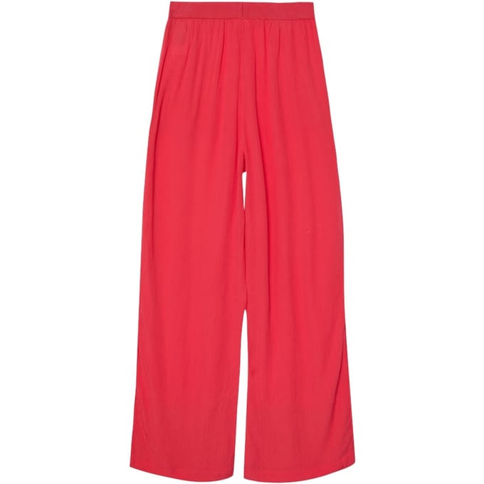 s.Oliver - female - Broek met wijde pijpen in een losse pasvorm gemaakt van viscose