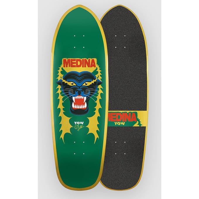 YOW Medina Panthera 33.5" Signature Series Surfskate Deck patroon